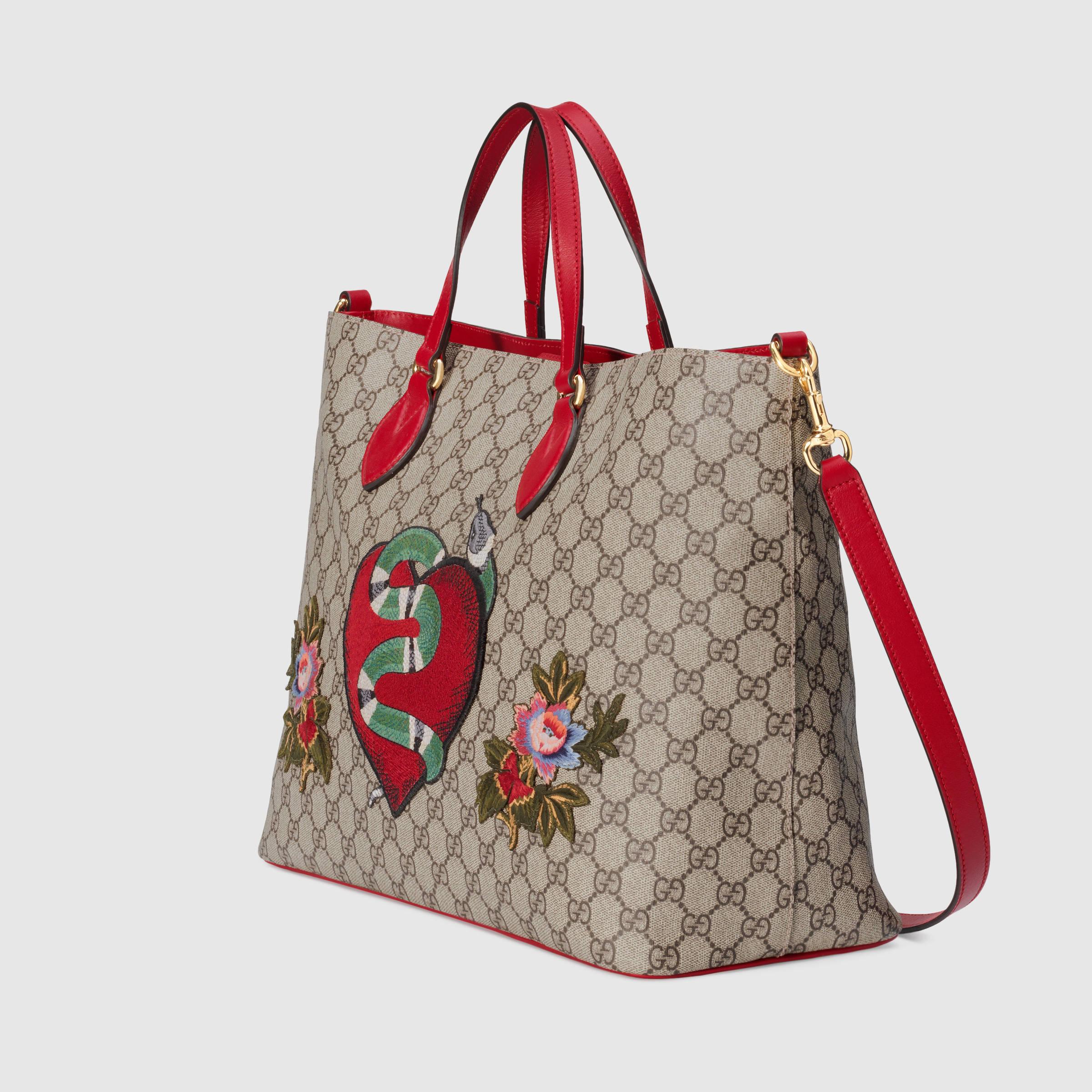 Lyst - Gucci Limited Edition Soft Gg Supreme Tote